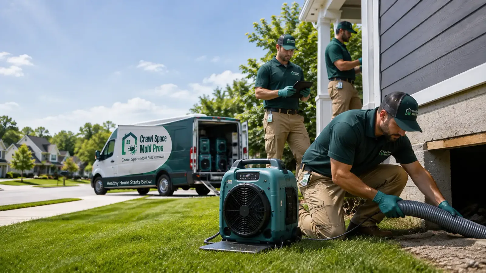 Crawl Space Mold Removal in Middletown, NY